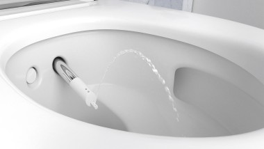 Funkce dámské sprchy sprchovacího WC Geberit AquaClean Mera Comfort